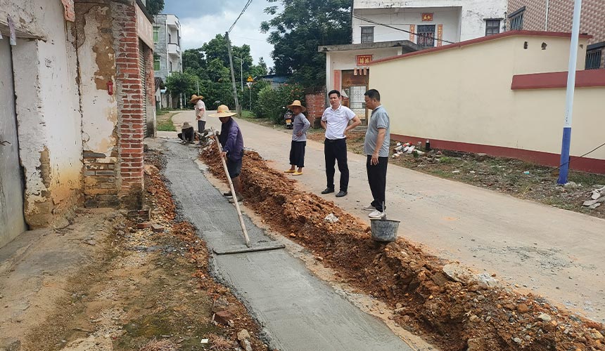 中国凯发官网助力茂名高州谷篢村乡村焕新升级